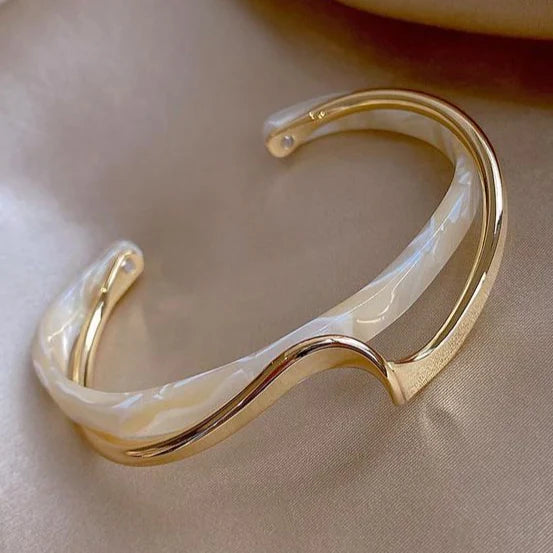 Delicate Artisan Gold Bracelet
