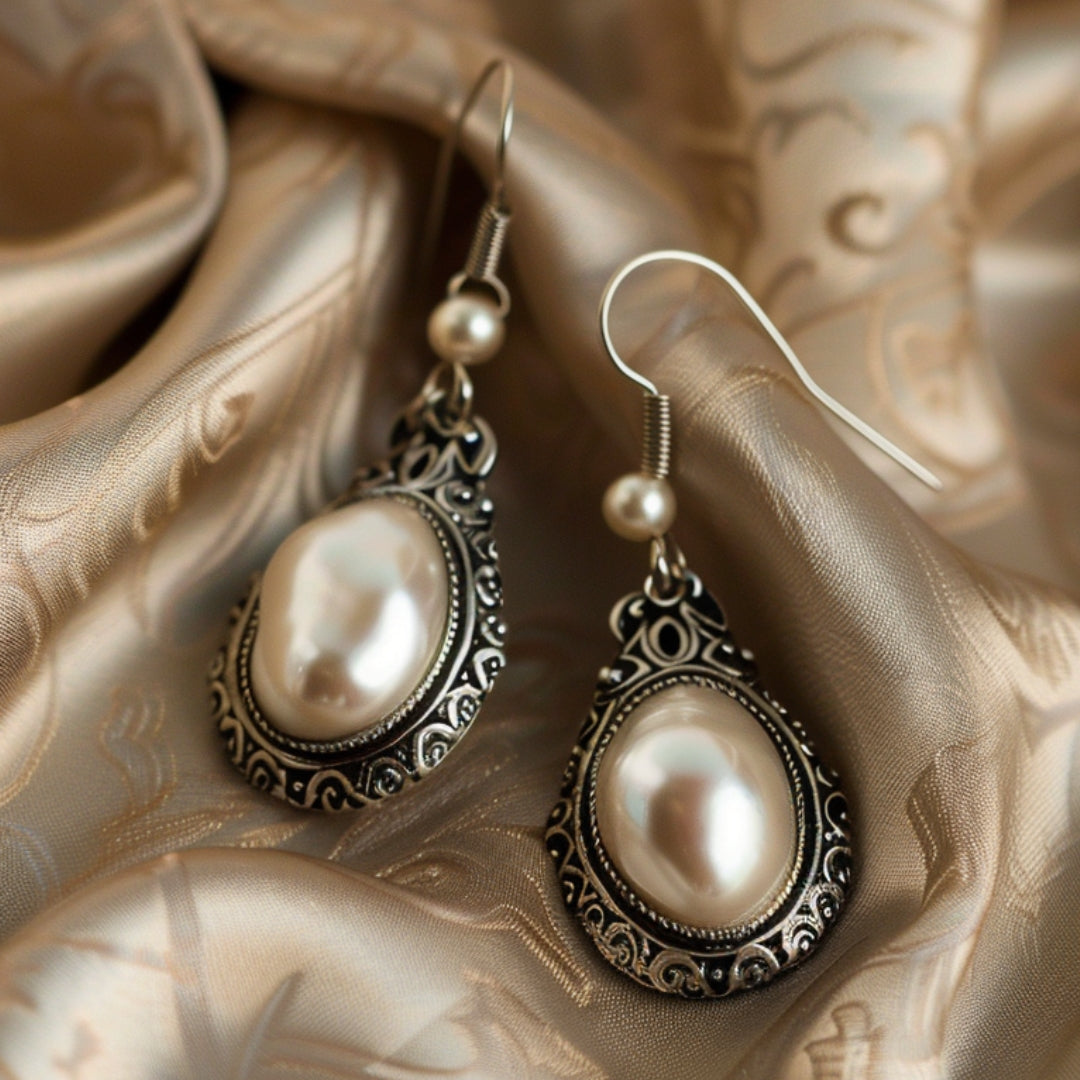 Classic Silver Earring with Timeless Appeal