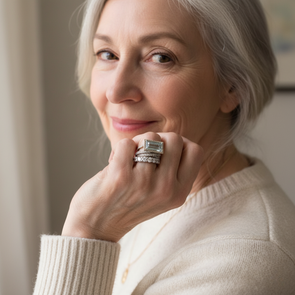 Romantic Silver Set for Special Moments