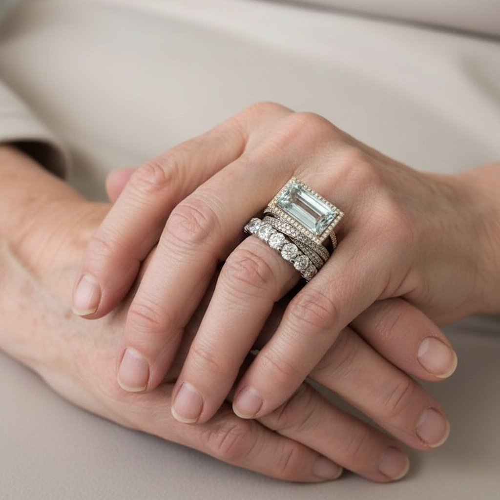 Romantic Silver Set for Special Moments