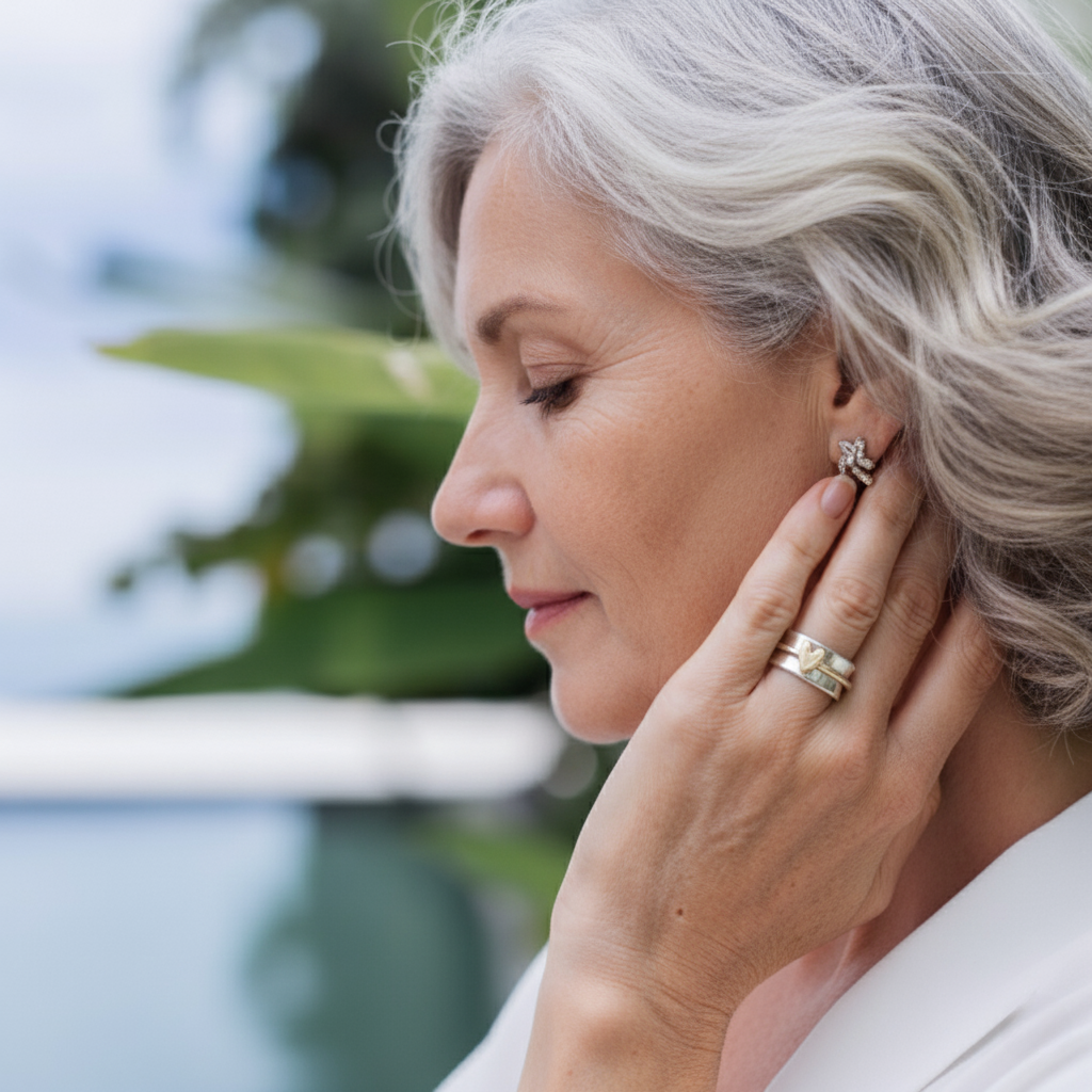 Delicate Artisan Gold Ring