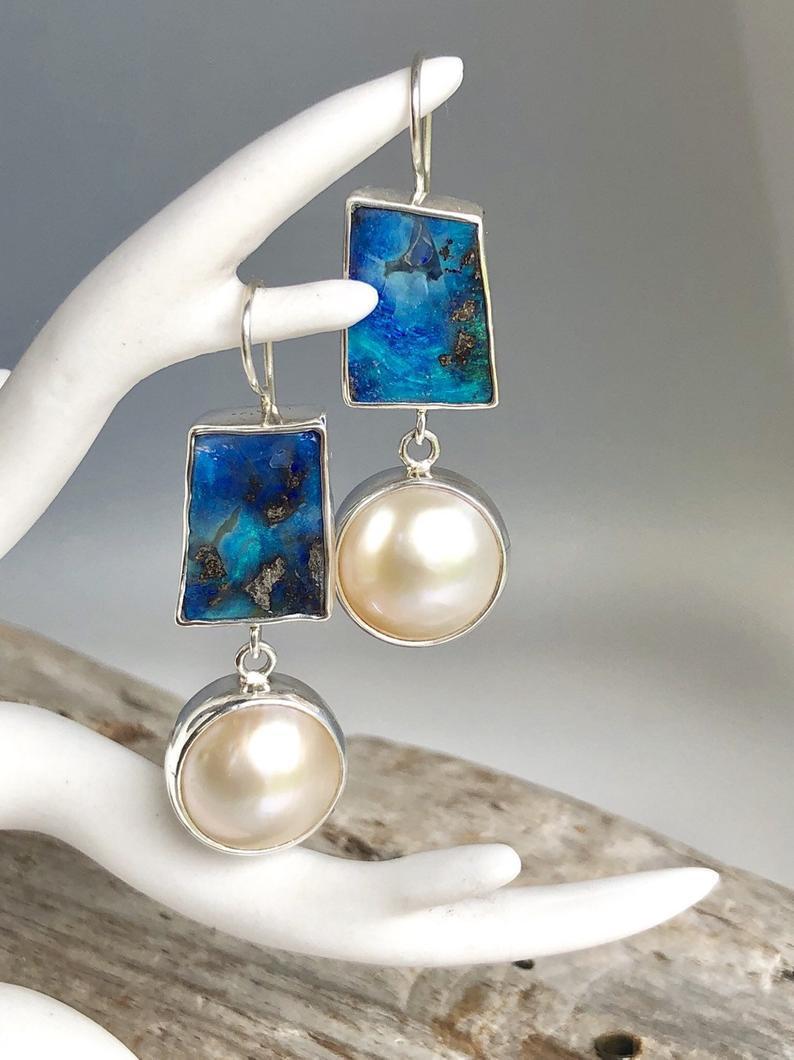 Vintage Handmade Pearl Earring