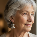 Classic Silver Earring with Timeless Appeal