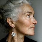 Classic Silver Earring with Timeless Appeal