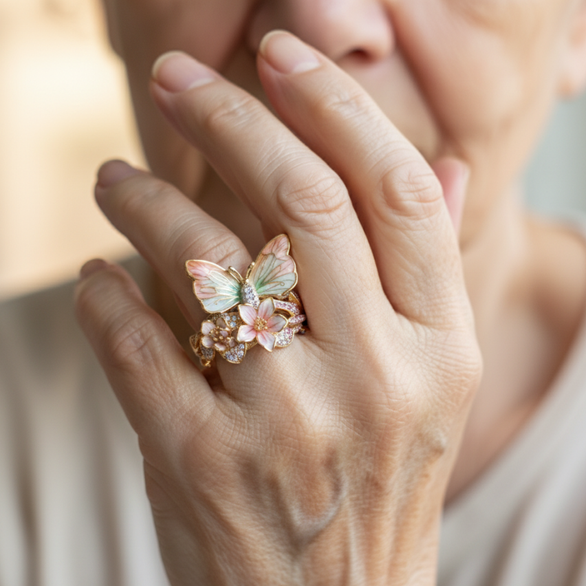 Classic Gold Ring with Timeless Appeal