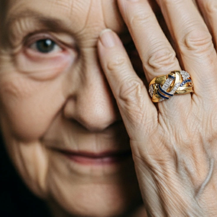 Romantic Gold Ring for Special Moments