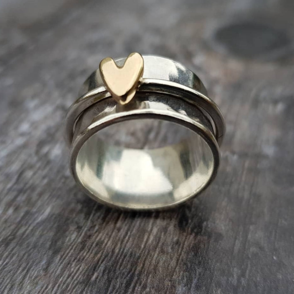 Delicate Artisan Gold Ring