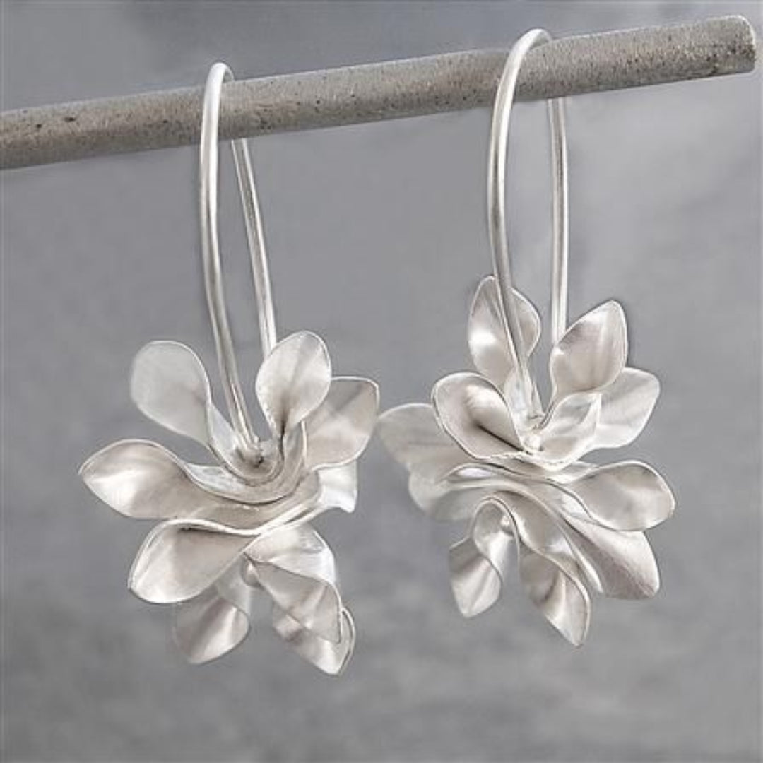 Classic Silver Earring with Timeless Appeal