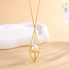 Delicate Artisan Pearl Necklace