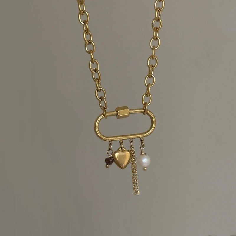 Vintage Handmade Pearl Necklace