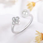Romantic Pearl Ring for Special Moments