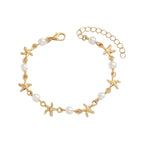 Beautiful Pearl Anklet with Unique Style