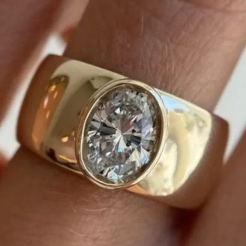 Vintage Handmade Gold Ring