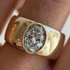 Vintage Handmade Gold Ring