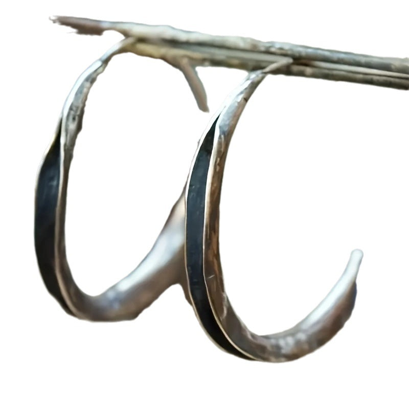 Beautiful Silver Earring with Unique Style