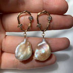 Beautiful Pearl Earring with Unique Style