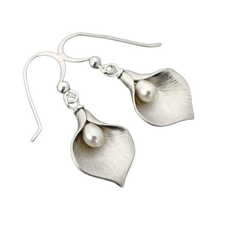 Delicate Artisan Pearl Earring
