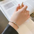 Classic Silver Bracelet with Timeless Appeal