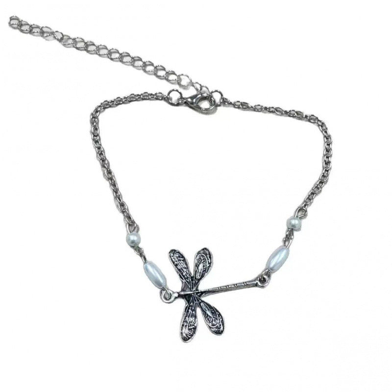 Delicate Artisan Pearl Anklet