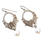 Delicate Artisan Pearl Earring