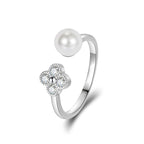 Romantic Pearl Ring for Special Moments