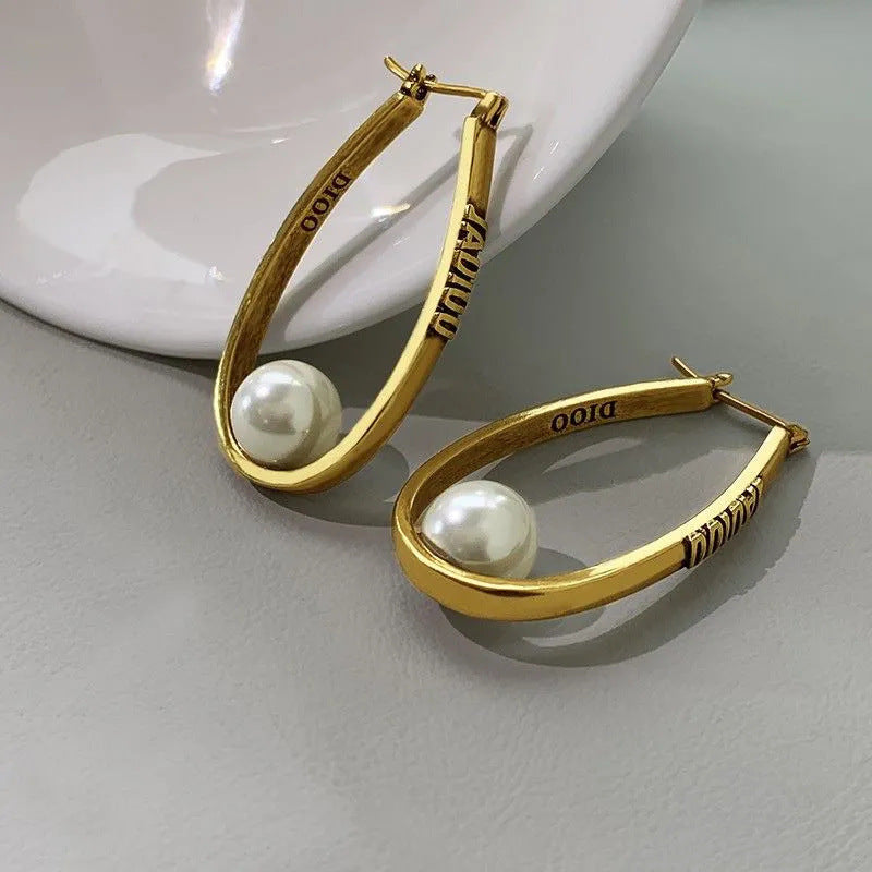 Vintage Handmade Pearl Earring