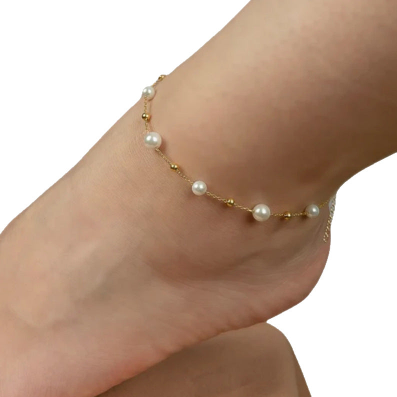Elegant Pearl Anklet for Every Occasion
