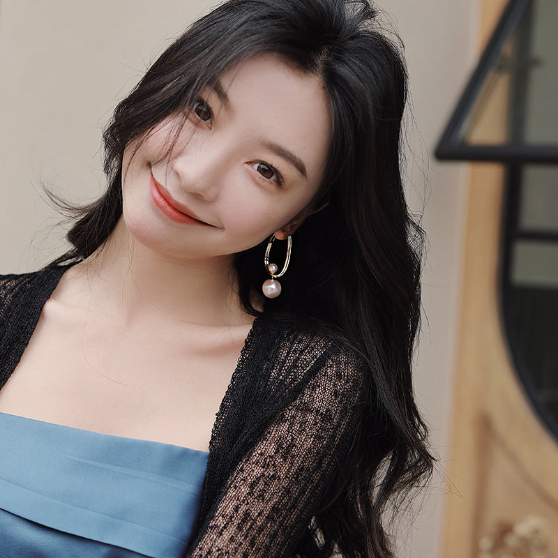 Romantic Pearl Earring for Special Moments