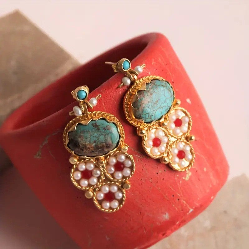 Beautiful Pearl Earring with Unique Style