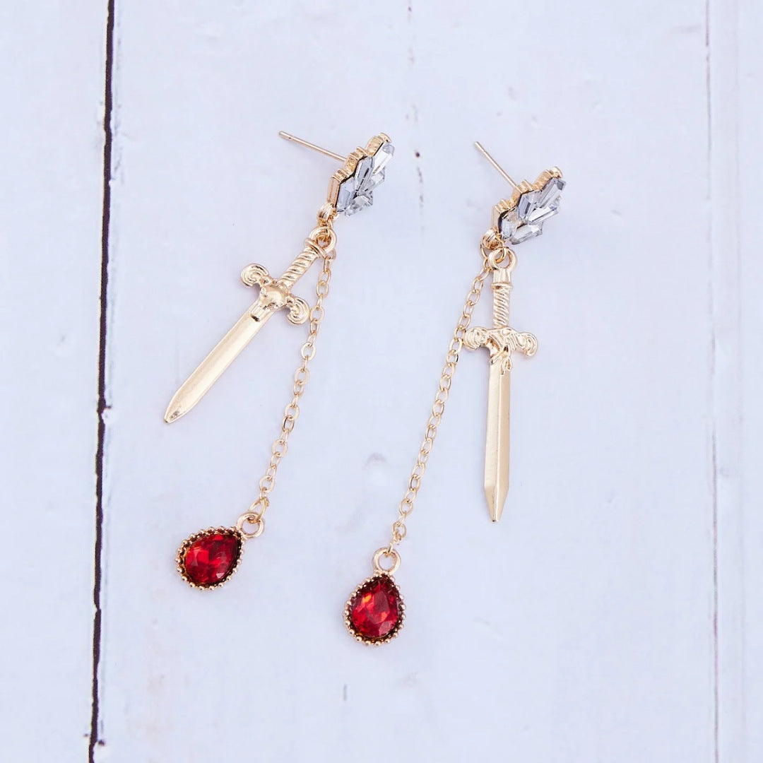 Vintage Handmade Gold Earring