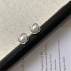 Delicate Artisan Pearl Earring