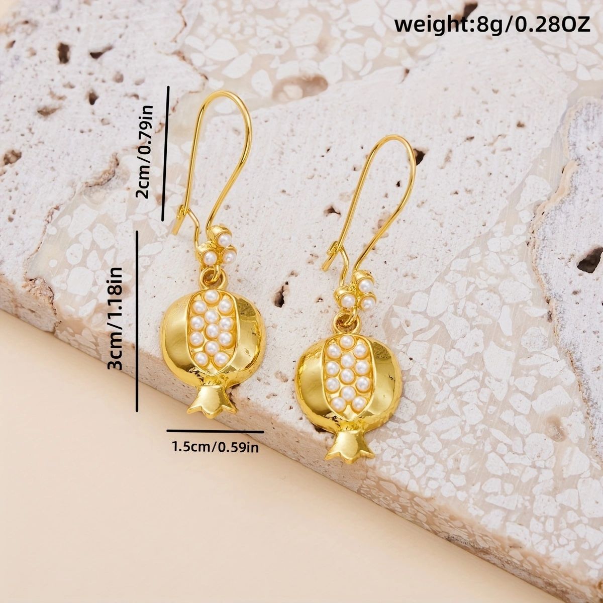 Vintage Handmade Pearl Earring