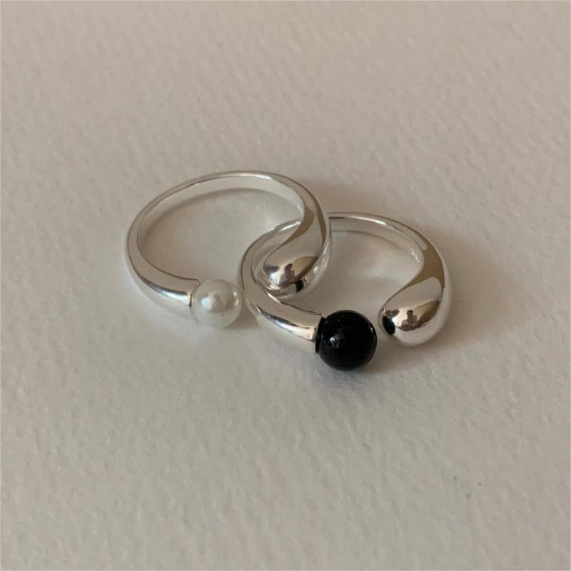 Delicate Artisan Pearl Ring
