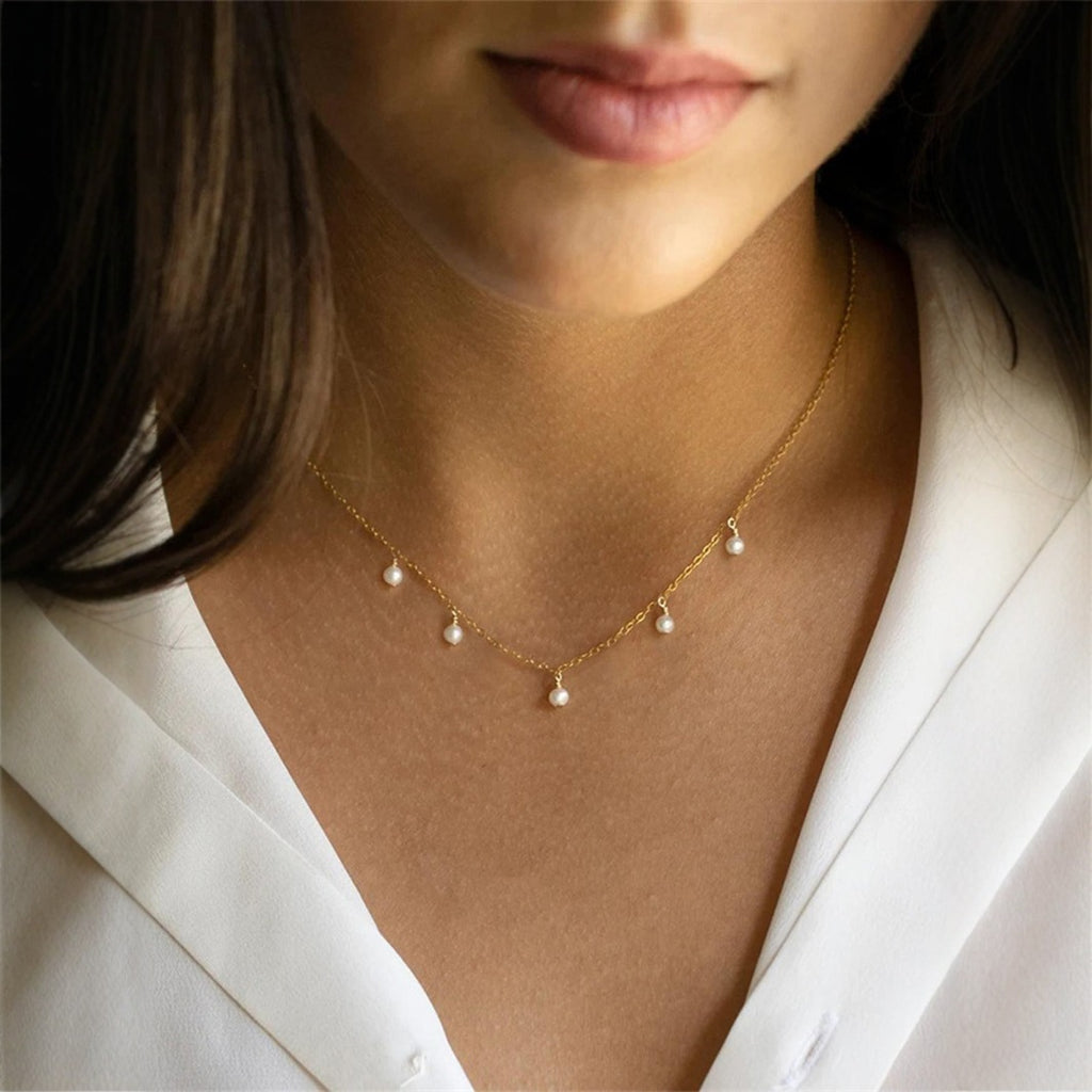 Stunning Pearl Necklace for Daily Wear