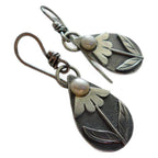 Delicate Artisan Pearl Earring