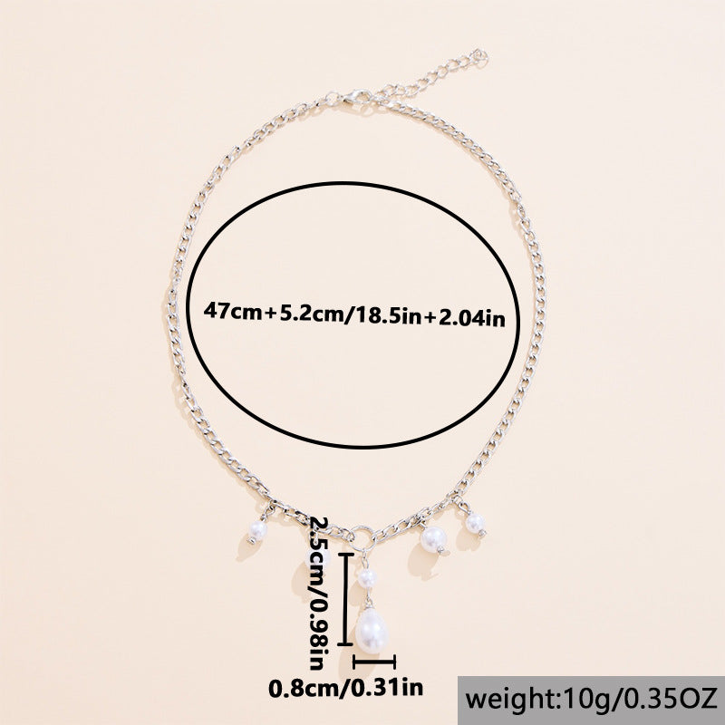 Delicate Artisan Pearl Necklace