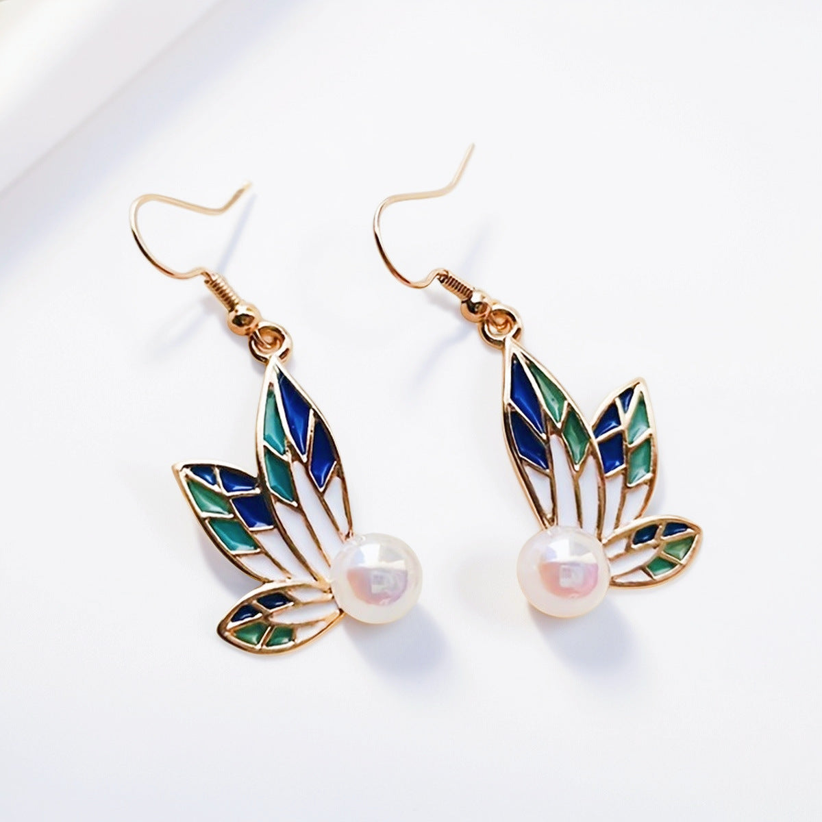 Delicate Artisan Pearl Earring