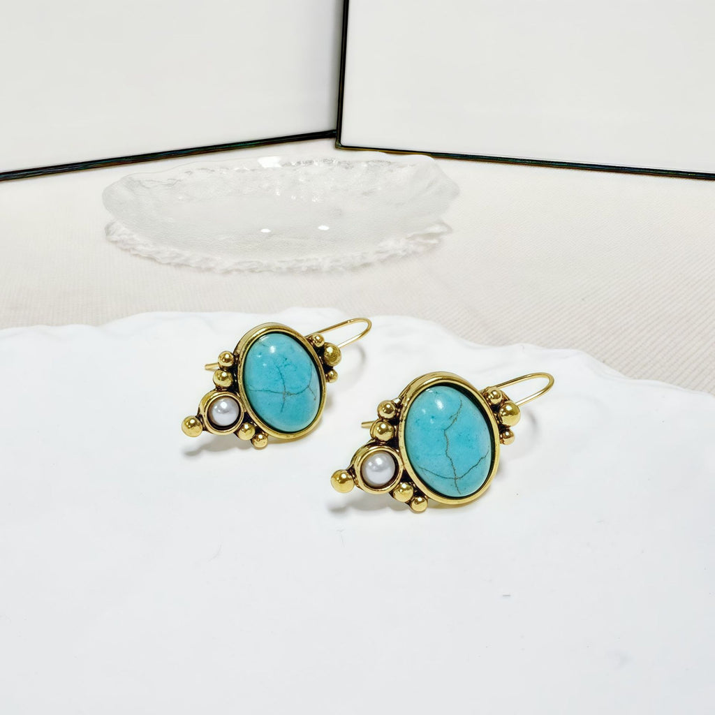 Delicate Artisan Pearl Earring