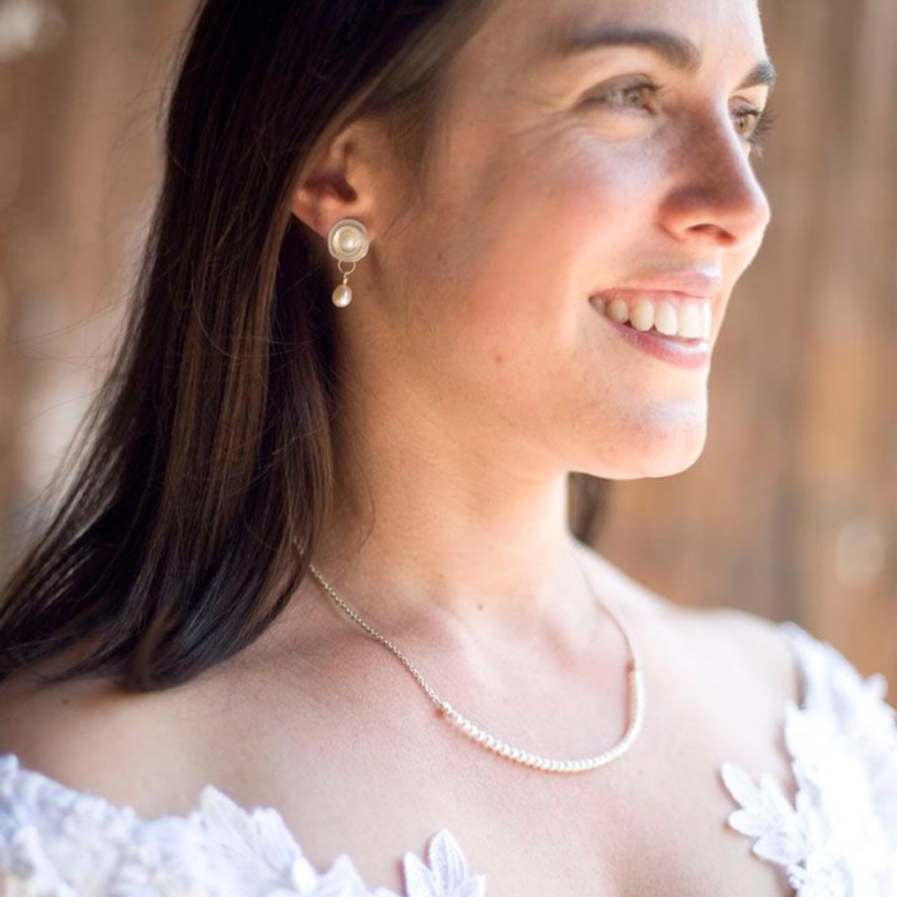 Stunning Pearl Earring for Daily Wear