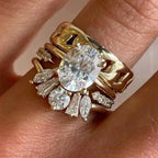 Delicate Artisan Gold Ring