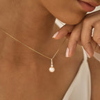 Delicate Artisan Pearl Necklace