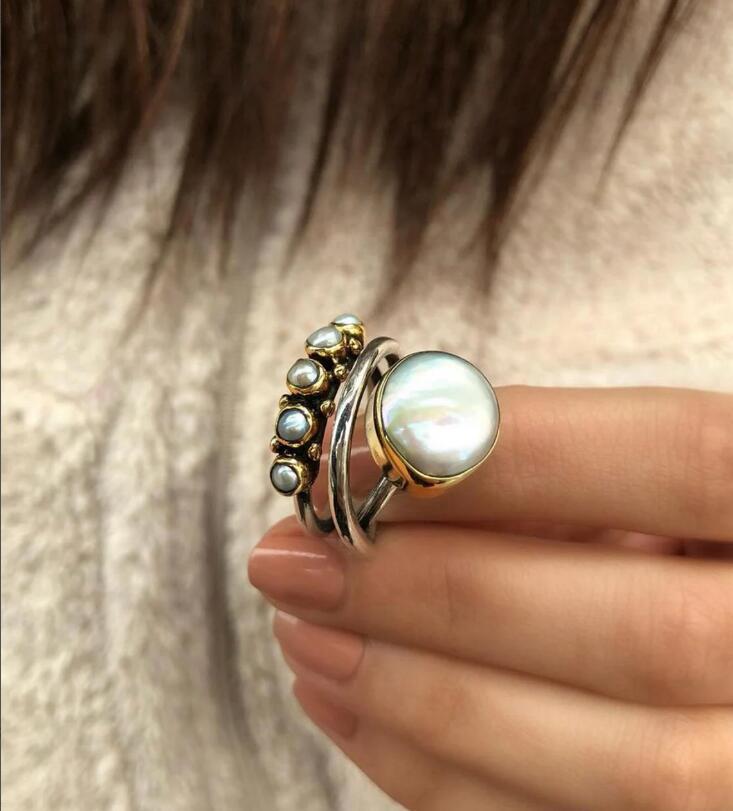 Stunning Pearl Ring for Daily Wear