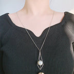 Delicate Artisan Pearl Necklace