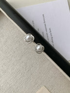 Delicate Artisan Pearl Earring