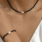 Vintage Handmade Pearl Necklace