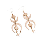 Vintage Handmade Gold Earring