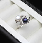 Romantic Pearl Ring for Special Moments