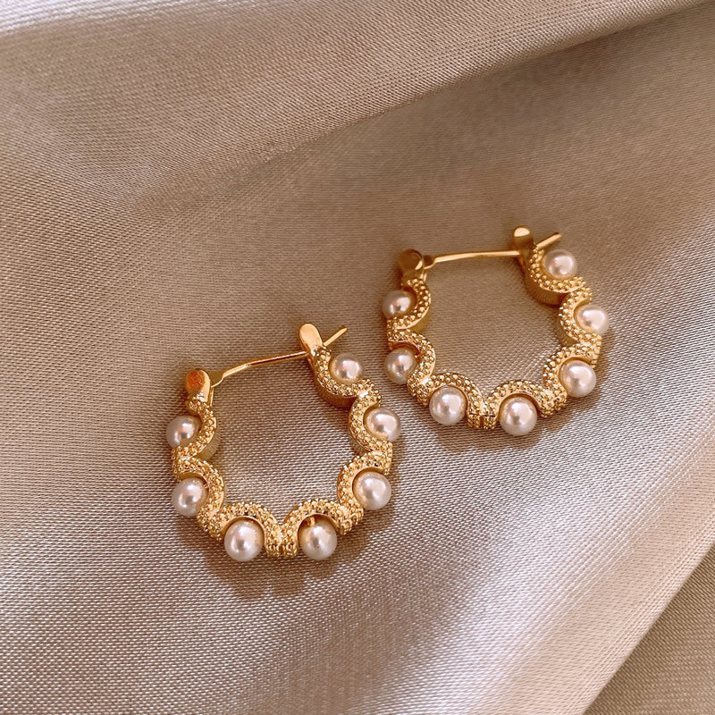 Vintage Handmade Pearl Earring