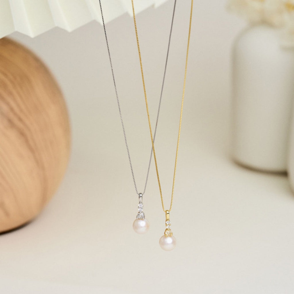 Delicate Artisan Pearl Necklace