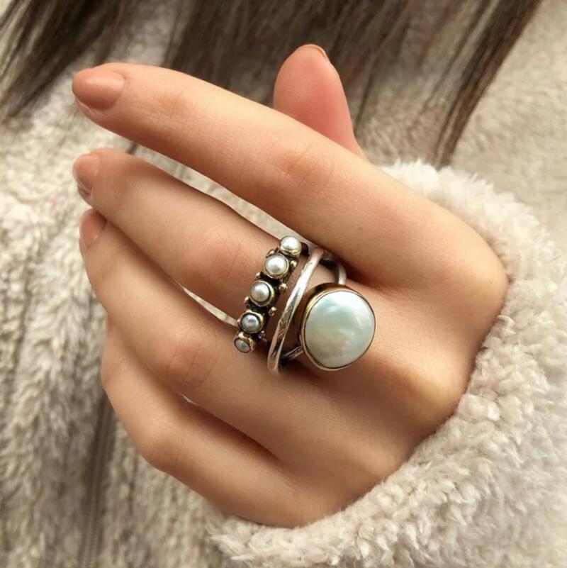 Stunning Pearl Ring for Daily Wear